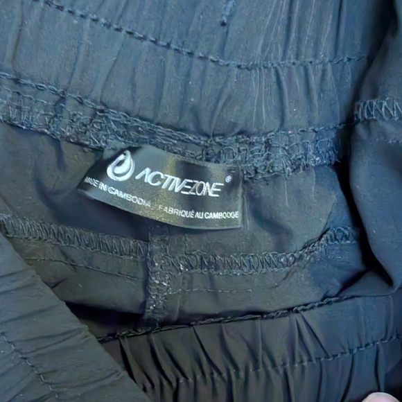 Black Drawstring Active Pants - Picture 6 of 7